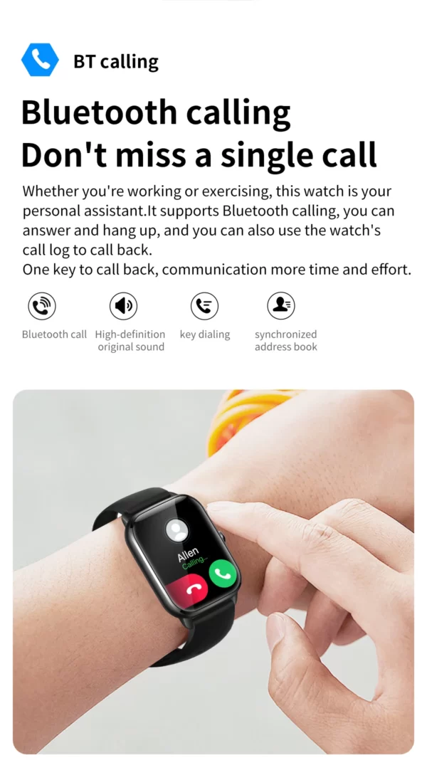 Smartwatch montre intelligente TKYUAN – Image 11